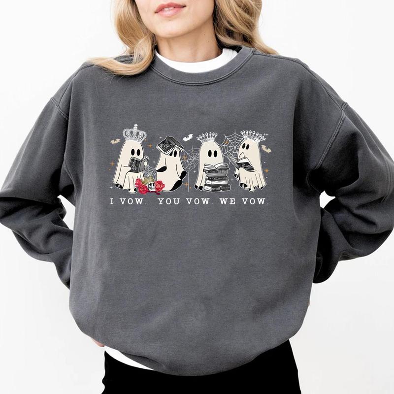 Ghost The LORDS Series Book Sweatshirt, I Vow You Vow We Vow Shirt, Barrington University Sweatshirt, Shantel Tessier Merch, The Ritual Merch, Book Lo