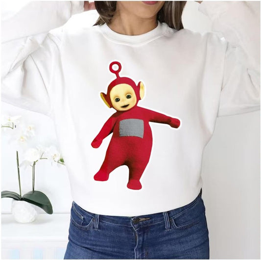 Red Po Teletubbies Unisex Sweatshirt