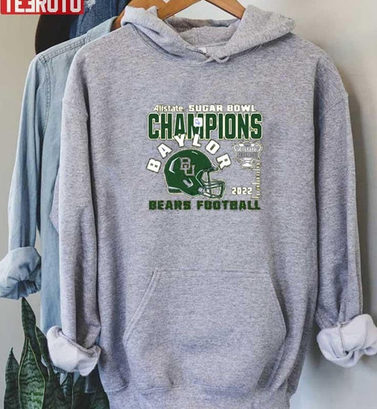 Baylor University Bears Football 2022 Sugar Bowl Champions Unisex Hoodie