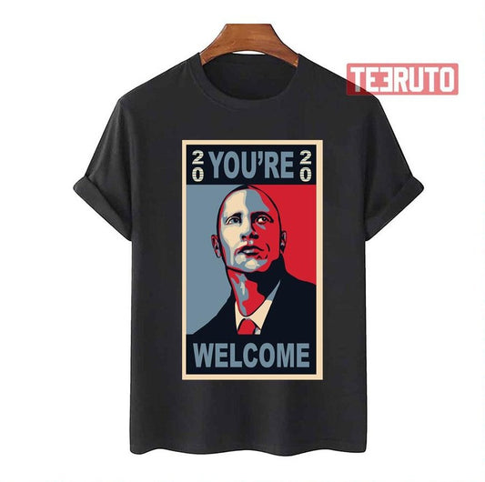 President The Rock Dwayne Johnson Unisex T-Shirt