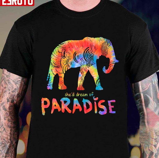 Paradise She'd Dream Of Paradise Coldplay Rock Music Unisex T-Shirt