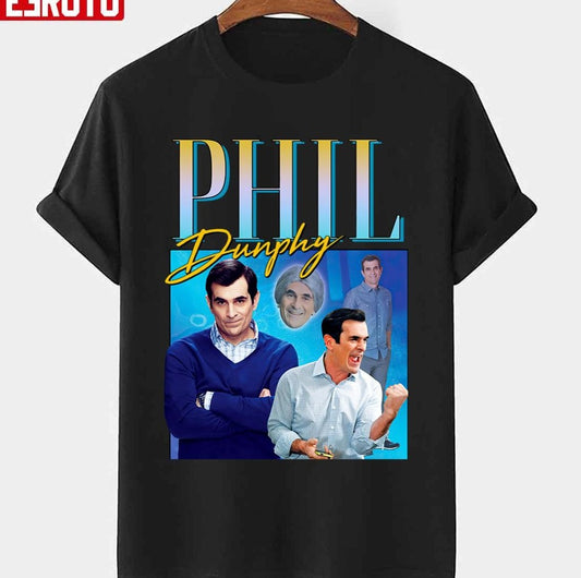 Phil Dunphy Retro Design Modern Family Series Unisex T-shirt