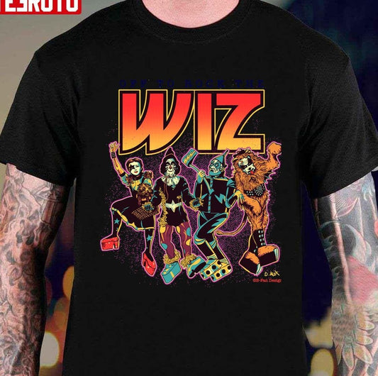 Off To Rock The Wiz Rock Unisex T-Shirt