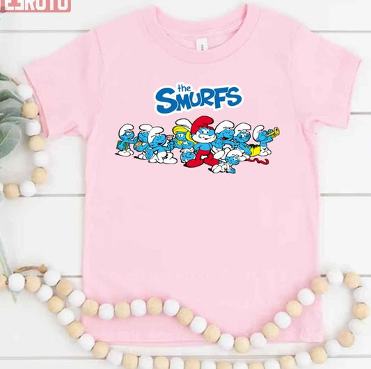 Retro 90s Cartoon The Smurfs Unisex T-Shirt