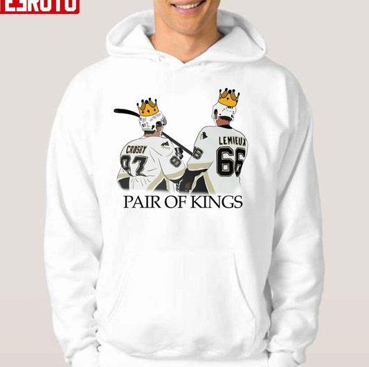 Pair Of Kings Pittsburgh Penguins Hockey Unisex Hoodie