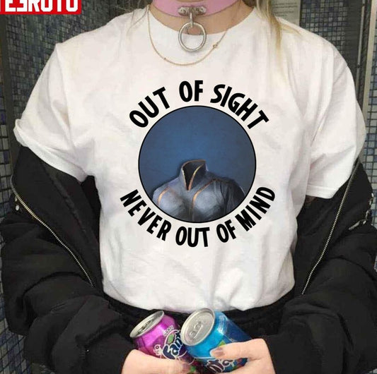 Out Of Sight Never Out Of Mind Rip Translucent The Boys Unisex T-Shirt