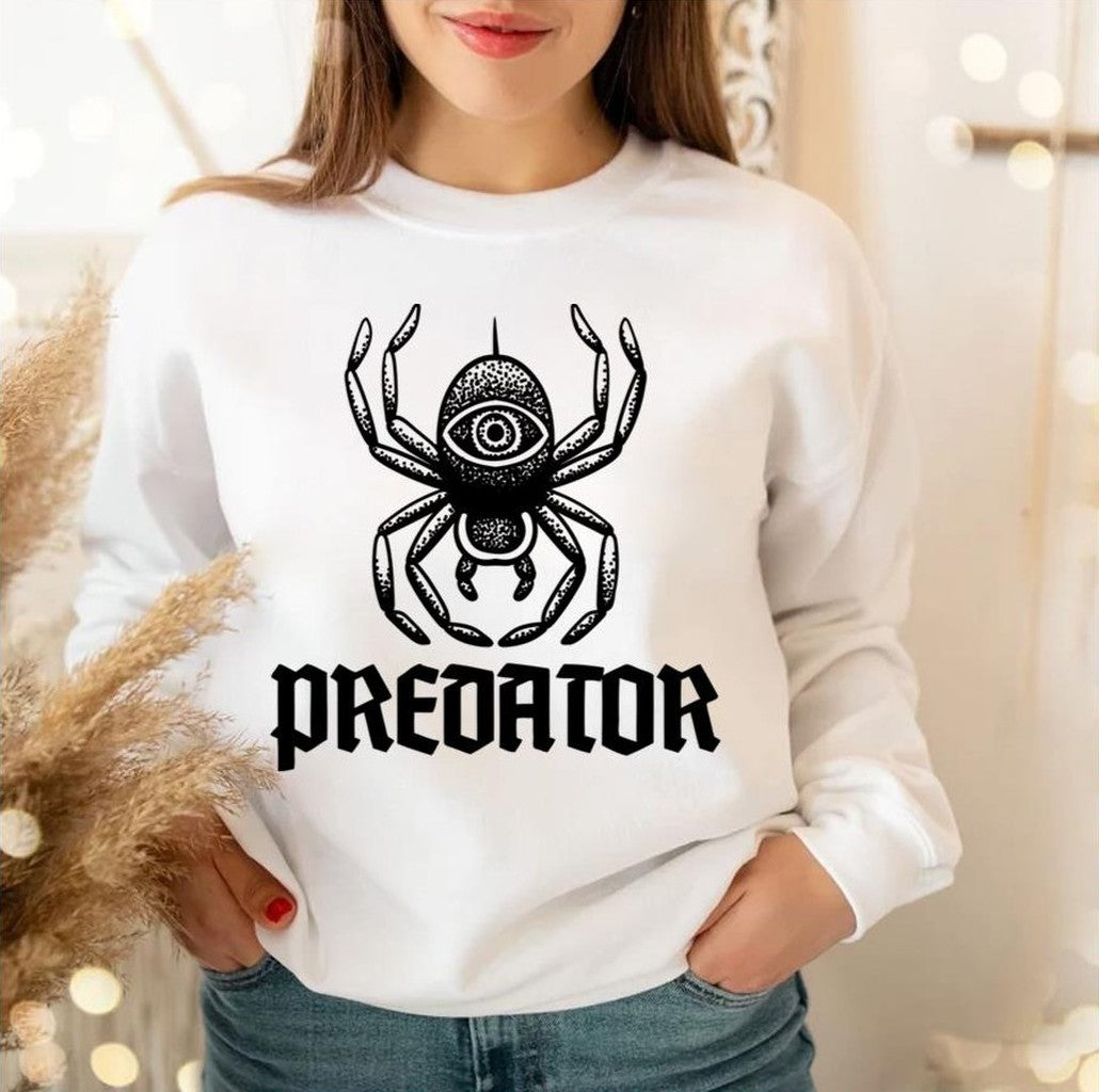 Predator Black Widow Marvel Spider Unisex Sweatshirt