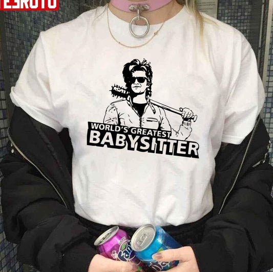 Steve Harrington World's Greatest Babysitter Unisex T-Shirt