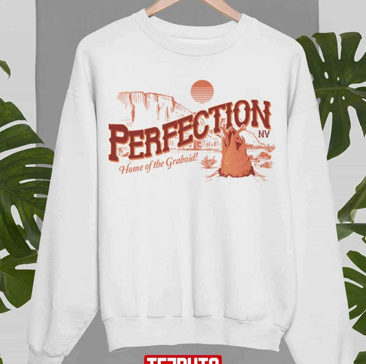 Perfection Nevada Retro Portrait Tremors Unisex Sweatshirt