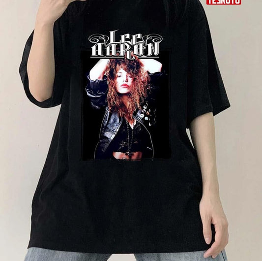 Rock Singer Lee Aaron 80s Unisex T-Shirt