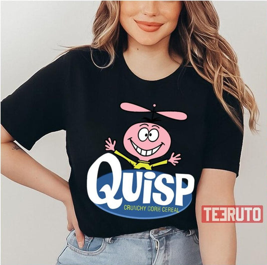 Quaker Quisp Retro Cereal Design Unisex T-Shirt