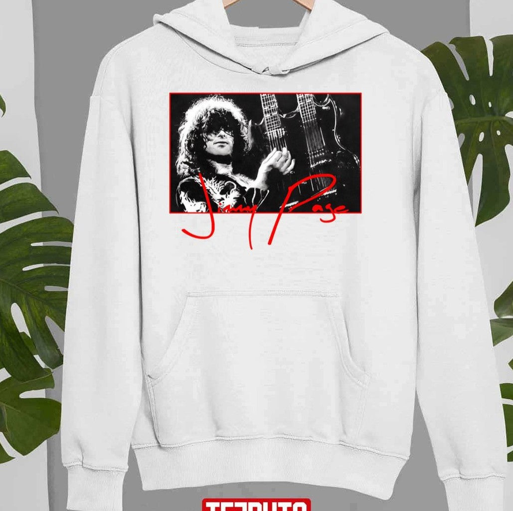 Retro 90 S Design Jimmy Page Fan Unisex Sweatshirt