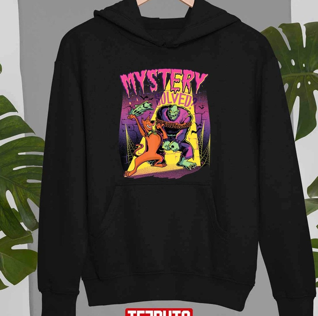 Monster Mystery Solved Scooby Doo Unisex Hoodie
