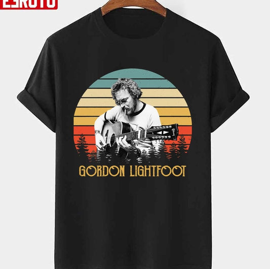 Music Vintage Retro Vintage 80s Gordon Folk Music Love You Fans Unisex T-shirt