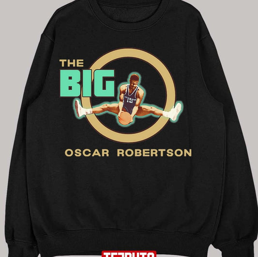 Oscar Robertson Funny Basketball Design Unisex Sweatshirt