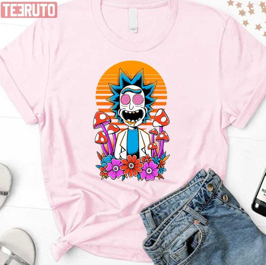 Rick Sanchez Trippy Scientist Unisex T-Shirt