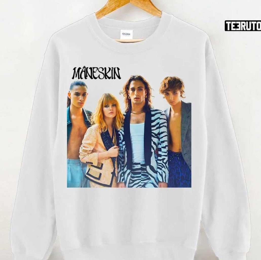 Pop Rock Funk Rock Band Maneskin Unisex T-shirt