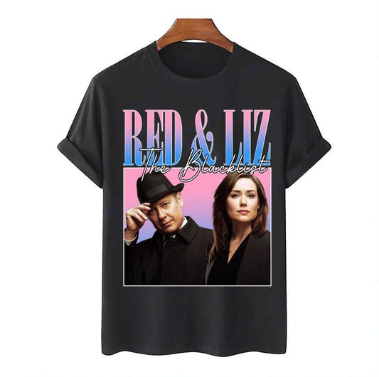Red Liz Collage Design The Blacklist Unisex T-Shirt