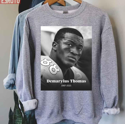 RIP Demaryius Thomas 1987 2021 Unisex Sweatshirt