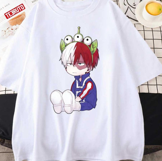 Sad Todoroki Shoto Sitting In Boring Unisex T-Shirt