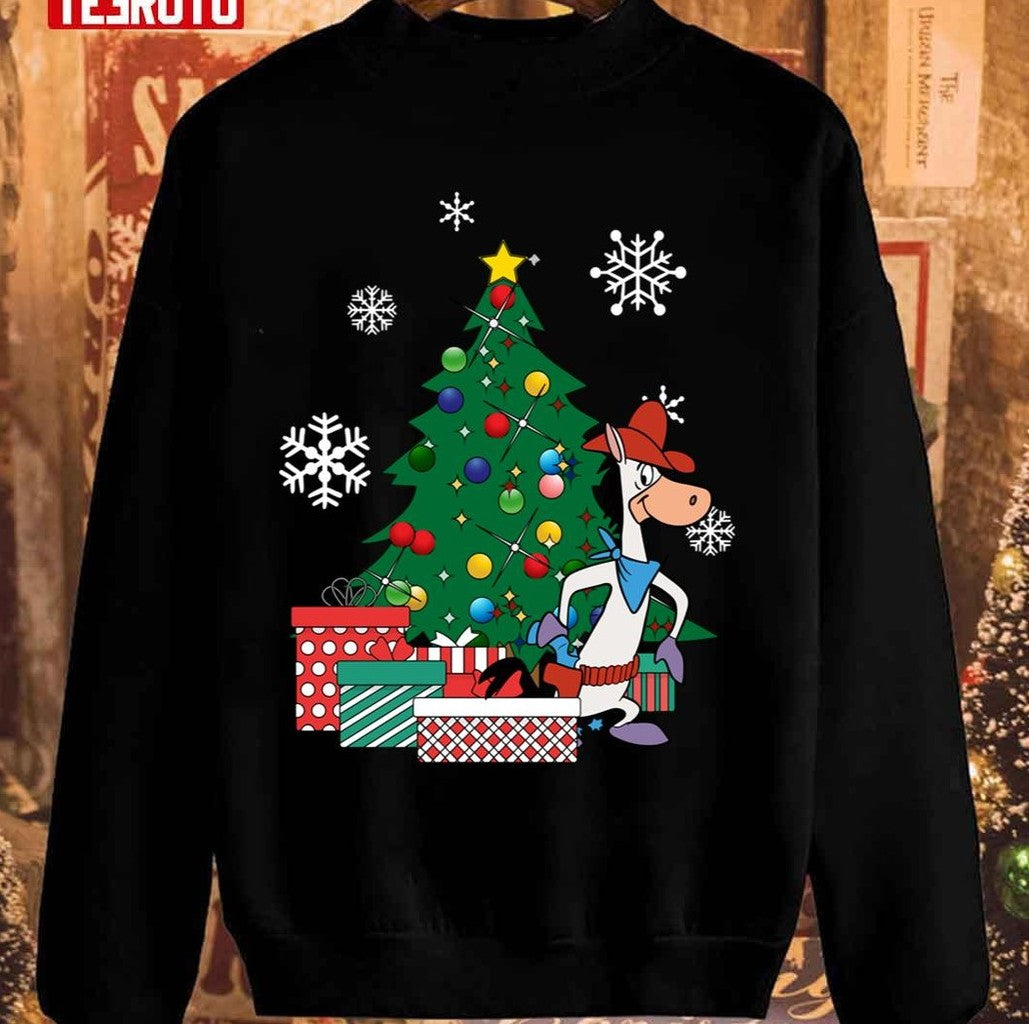 Quick Draw Mcgraw The Christmas Tree Music Retro Unisex Sweatshirt