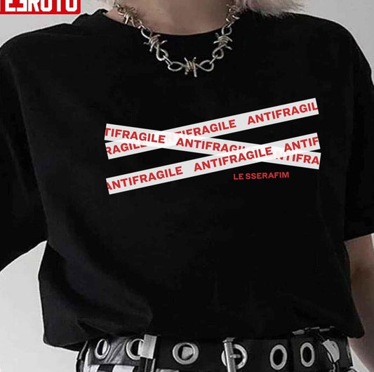 Antifragile Tape Le Sserafim Unisex T-Shirt