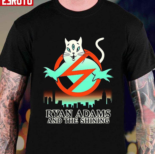 Rock Poster Of Ryan Adams And The Shining Art Unisex T-Shirt