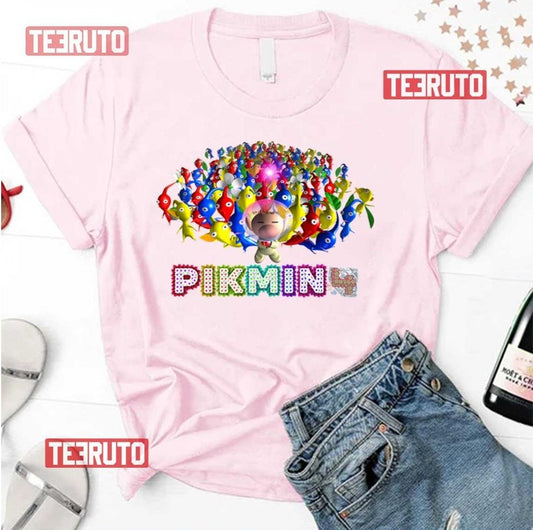 Pikmin From Purple To Winged Unisex T-Shirt