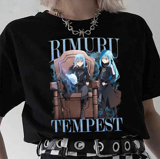 Sitting On Armchair Tensei Shittara Slime Rimuru Tempest Unisex T-Shirt
