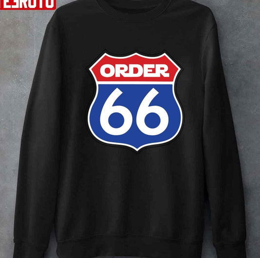 Order 66 Rwb Sith Star Wars Unisex Sweatshirt