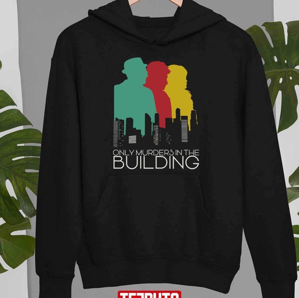 Only Murders With The Building Green Red Yellow Design Unisex T-Shirt