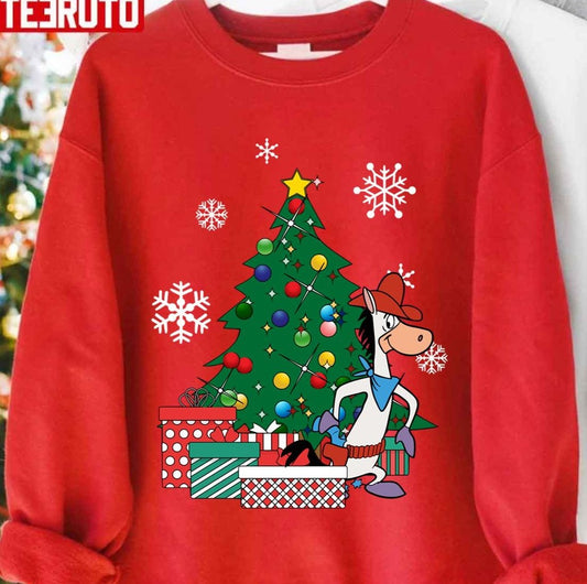 Quick Draw Mcgraw The Christmas Tree Music Retro Unisex Sweatshirt