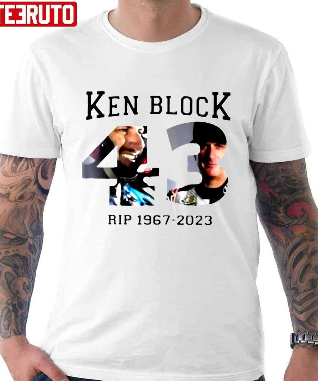 Rip Ken Block 1967 2023 Thank You For The Memories Graphic Unisex Hoodie