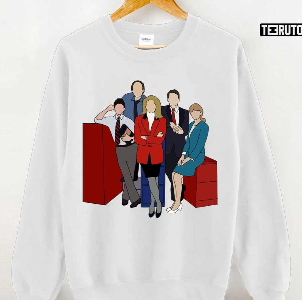Murphy Brown Sitcom Cast Fanart Unisex T-shirt