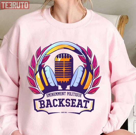 Backseat University Large Logo Unisex Sweatshirt