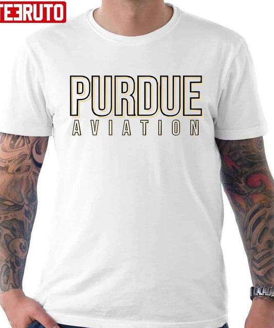 Purdue University Aviation Unisex T-Shirt
