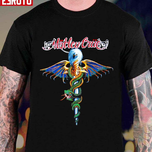 Motley Crue Bad Boys Rock Unisex T-Shirt
