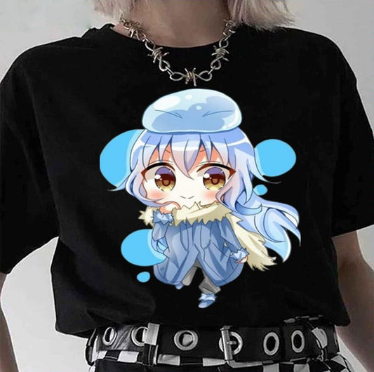 Slime On Head Rimuru Tempest Tensei Shittara Slime Unisex T-Shirt