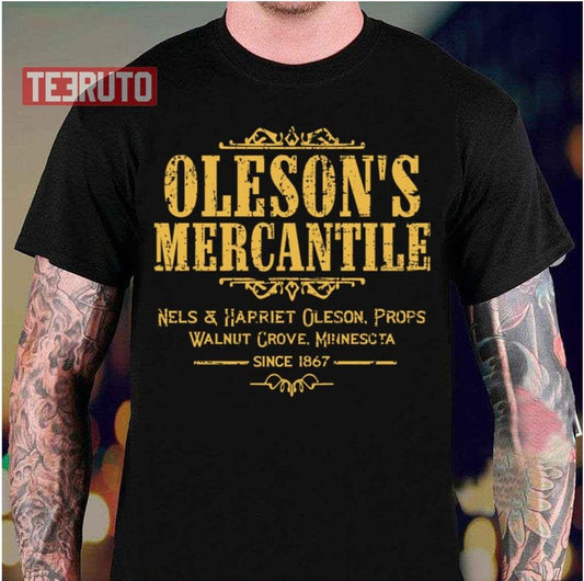 Oleson's Mercantile From Little House On The Prairie Unisex T-Shirt