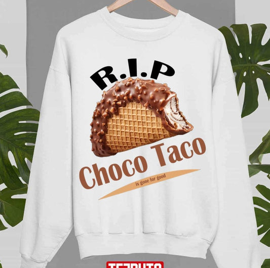 Rip Choco Taco Halfeaten Unisex Sweatshirt