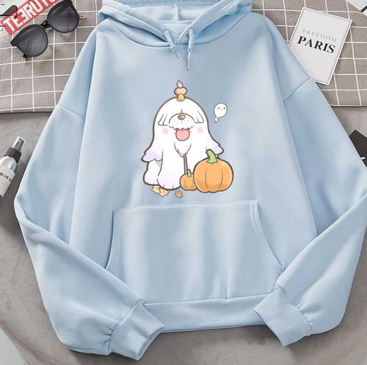 New Ghost Doggie Greavard Ghost Dog Pokemon Unisex Hoodie