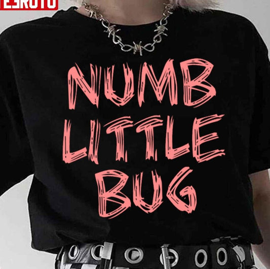 Numb Little Bug Em Beihold Song Lyrics Pink Unisex T-Shirt