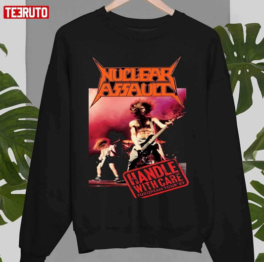 Nuclear Assault Retro 90s Rock Music Unisex Sweatshirt