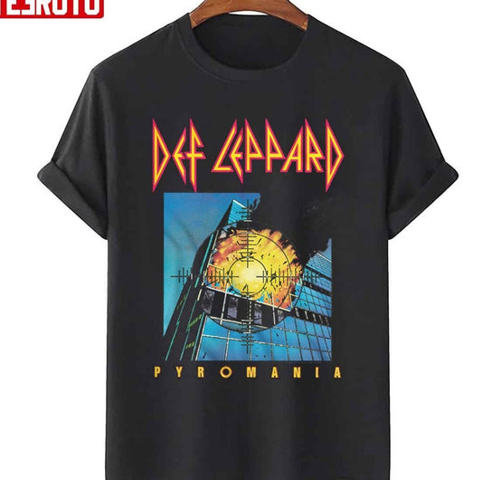 Pyromania Def Leppard Rock Unisex T-Shirt