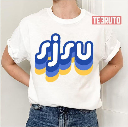 Retro San Jose State University Unisex T-Shirt
