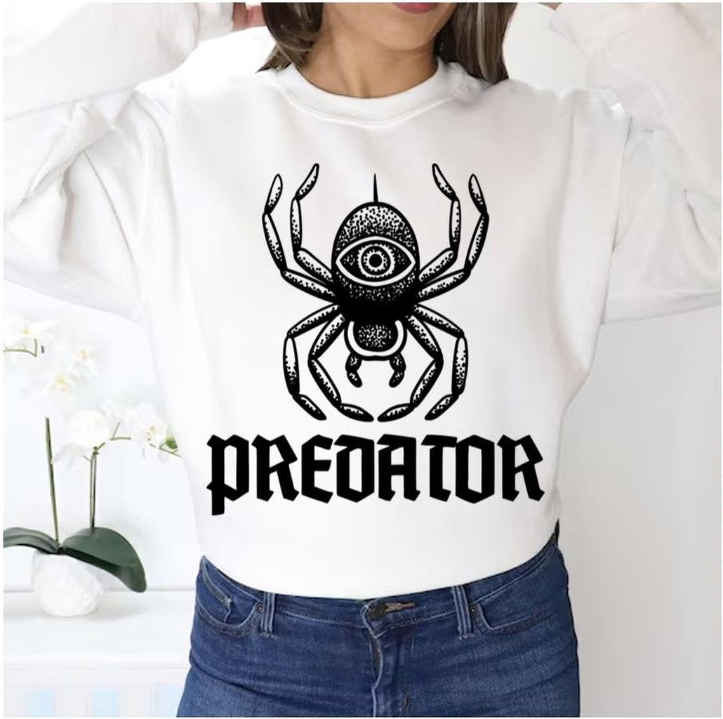 Predator Black Widow Marvel Spider Unisex Sweatshirt