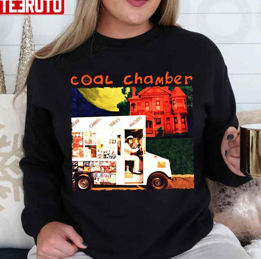 Retro Album Cover Coal Chamber Unisex Sweatshirt