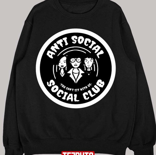 Anti Social Club Graphic Unisex Sweatshirt