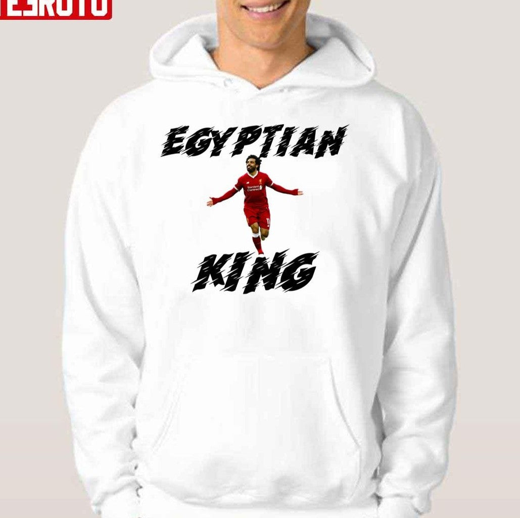 Mohamed Salah Egyptian King Football Design Unisex Hoodie