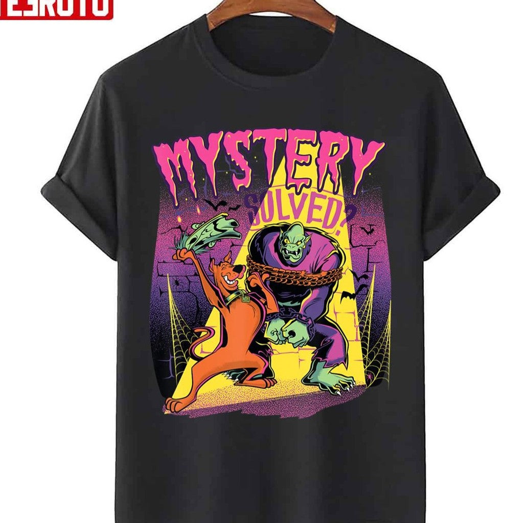 Monster Mystery Solved Scooby Doo Unisex Hoodie